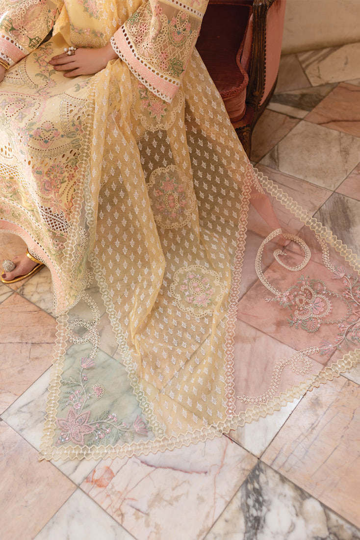 Marjjan | Ruhi Lawn | MLL-05 A by Marjjan - Designer Dress - Type: Ladies Clothes - Available at Libayah - 100% Original