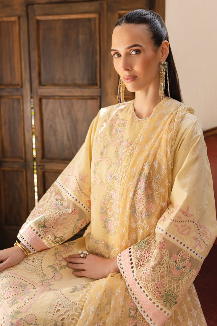 Marjjan | Ruhi Lawn | MLL-05 A by Marjjan - Designer Dress - Type: Ladies Clothes - Available at Libayah - 100% Original