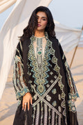 Marjjan | Mavi Lawn | MLL-19 B (BLACK) by Marjjan - Designer Dress  - Type : Ladies Clothes - Available at Libayah - 100% Original 