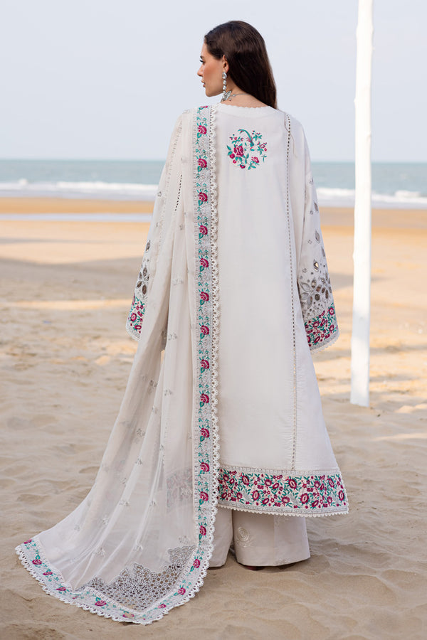 Marjjan | Mavi Lawn | MLL-21 A (SILVER SKIN) by Marjjan - Designer Dress  - Type : Ladies Clothes - Available at Libayah - 100% Original 