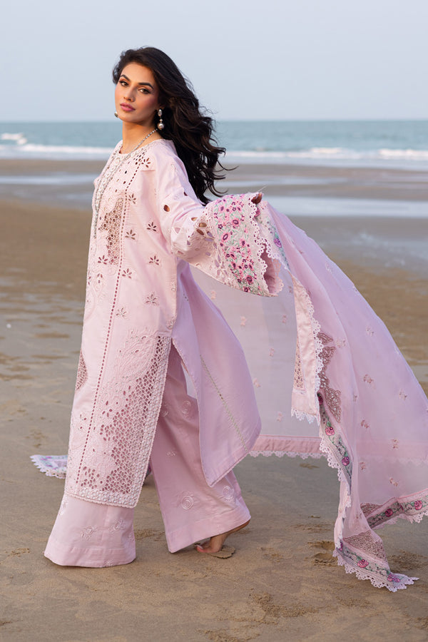 Marjjan | Mavi Lawn | MLL-21 B (PINK) by Marjjan - Designer Dress  - Type : Ladies Clothes - Available at Libayah - 100% Original 