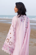 Marjjan | Mavi Lawn | MLL-21 B (PINK) by Marjjan - Designer Dress  - Type : Ladies Clothes - Available at Libayah - 100% Original 