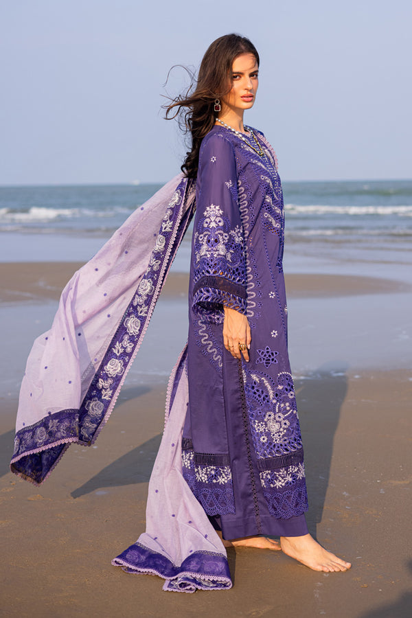 Marjjan | Mavi Lawn | MLL-22 A (PURPLE) by Marjjan - Designer Dress  - Type : Ladies Clothes - Available at Libayah - 100% Original 
