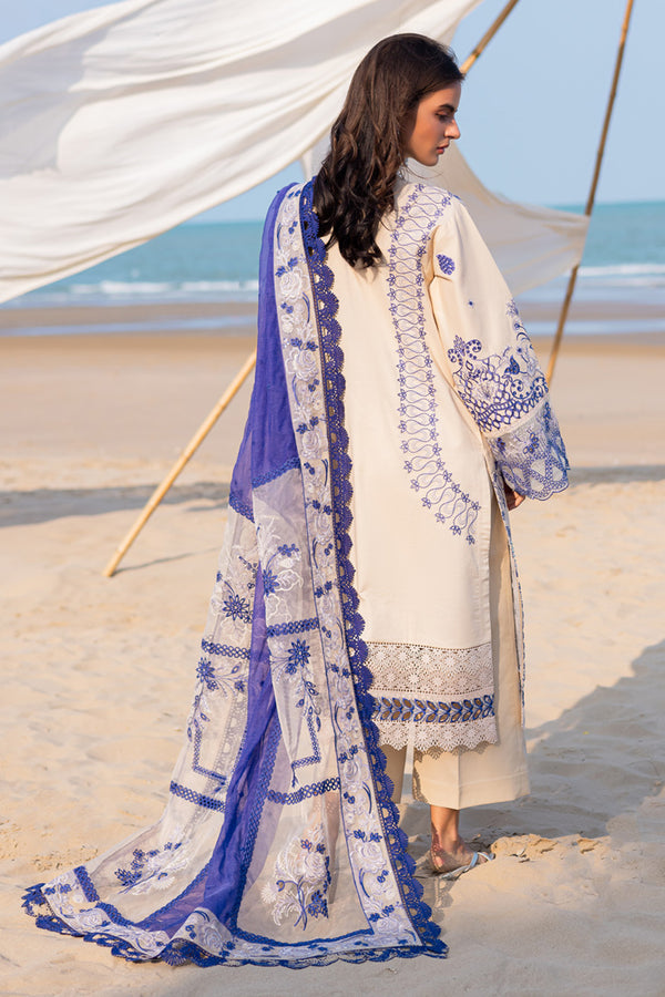 Marjjan | Mavi Lawn | MLL-22 B (SKIN) by Marjjan - Designer Dress  - Type : Ladies Clothes - Available at Libayah - 100% Original 