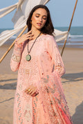 Marjjan | Mavi Lawn | MLL-24 A (PEACH) by Marjjan - Designer Dress  - Type : Ladies Clothes - Available at Libayah - 100% Original 