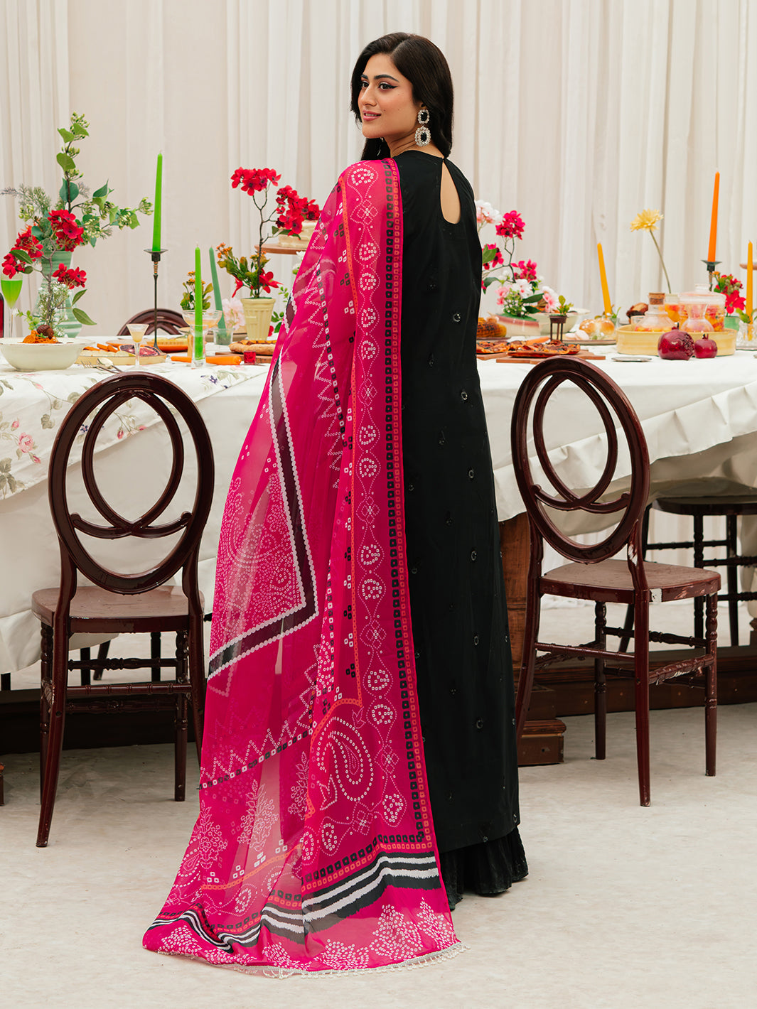 Mahnur | Allenura Luxury Lawn 24 | MOCHA by Mahnur - Designer Dress - Type: Ladies Clothes - Available at Libayah - 100% Original