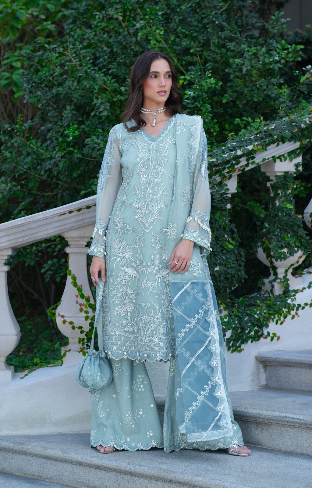 Inayat | Festive Formals | MOONLIGHT by Inayat - Designer Dress  - Type : Ladies Clothes - Available at Libayah - 100% Original 