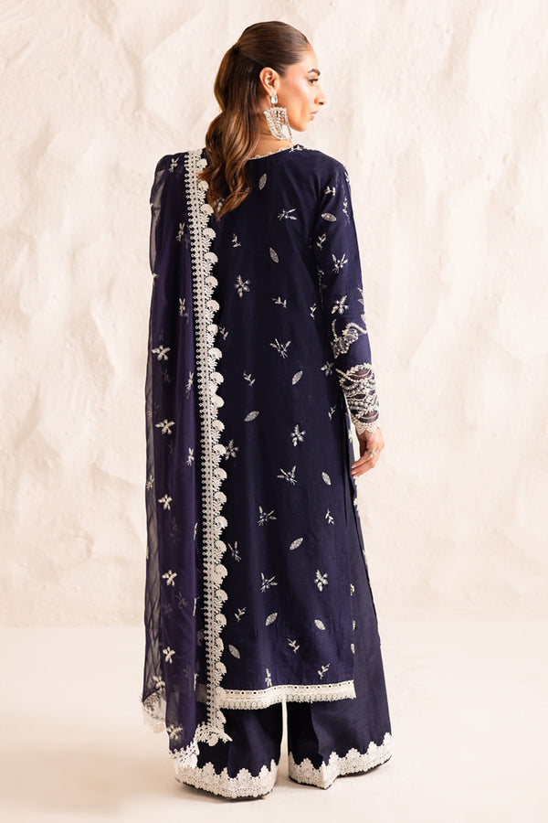 Marjjan | Elyna Lawn | IRINA MP-47 (NAVY BLUE) by Marjjan - Designer Dress  - Type : Ladies Clothes - Available at Libayah - 100% Original 