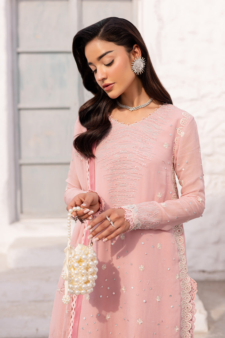 Marjjan | Elyna Lawn | CIYA MP-49 (PINK) by Marjjan - Designer Dress  - Type : Ladies Clothes - Available at Libayah - 100% Original 