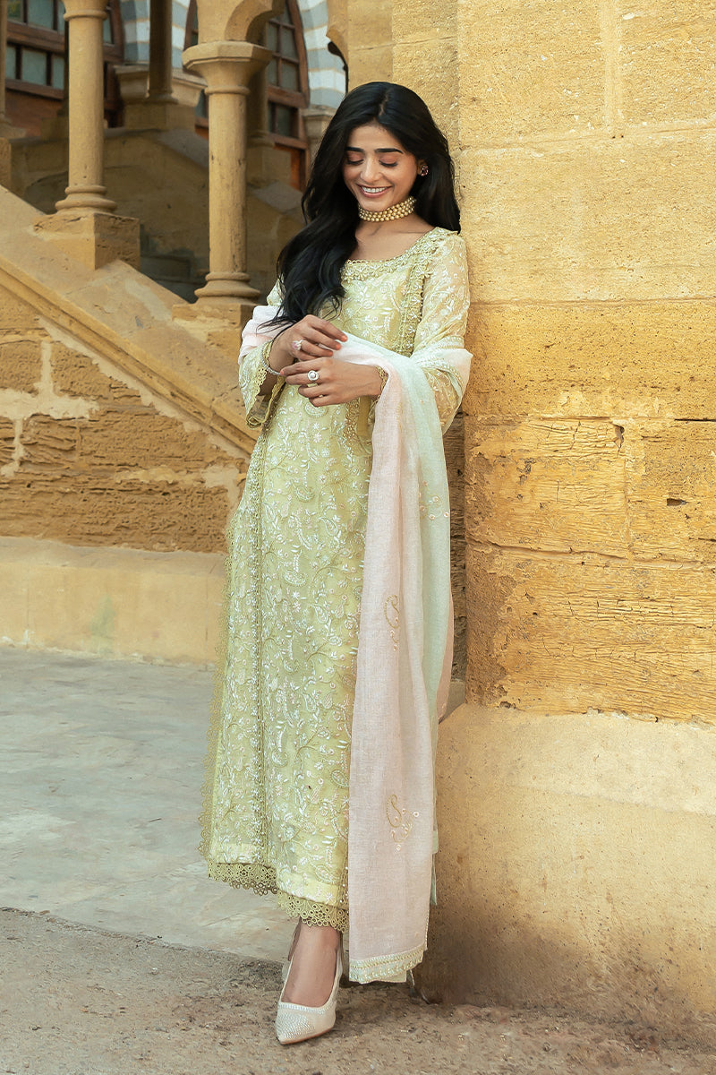 Mushq | Saugaat City of Lights | Faryal by Mushq - Designer Dress - Type: Ladies Clothes - Available at Libayah - 100% Original