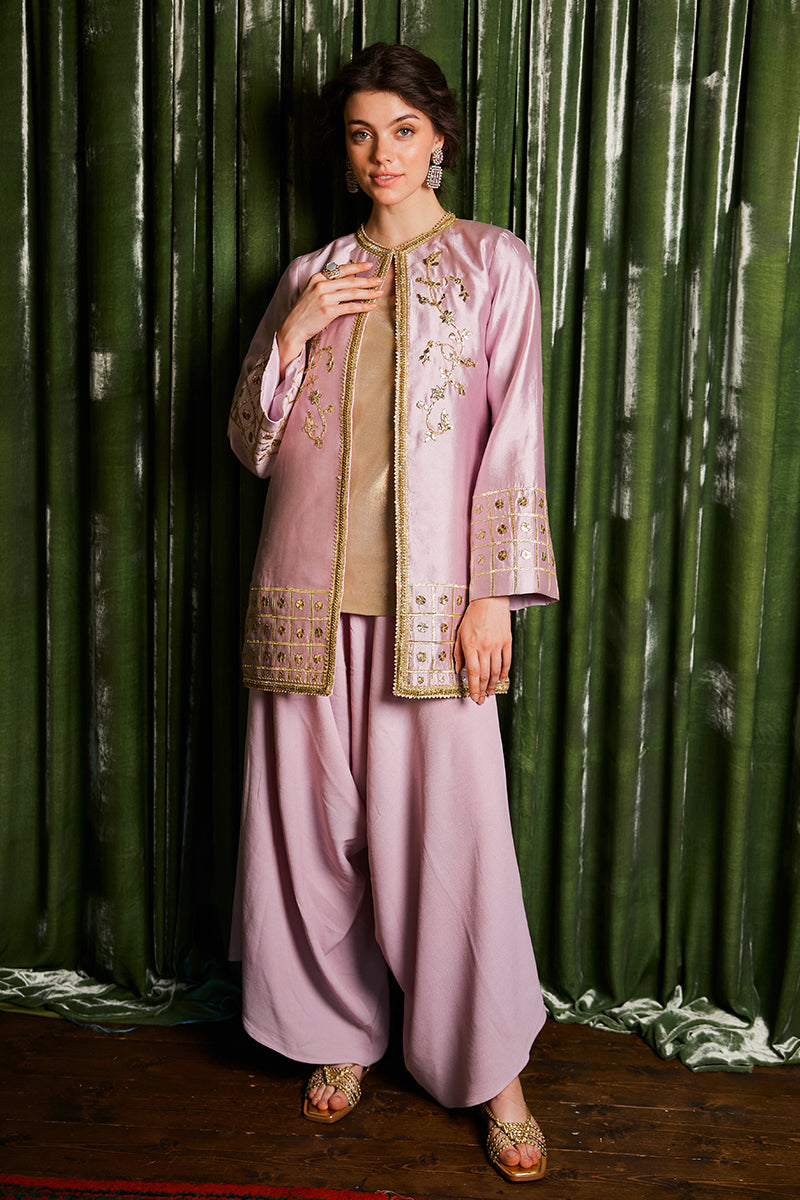 Mushq | Chandni Gota Love It | Sanjh by Mushq - Designer Dress - Type: Ladies Clothes - Available at Libayah - 100% Original