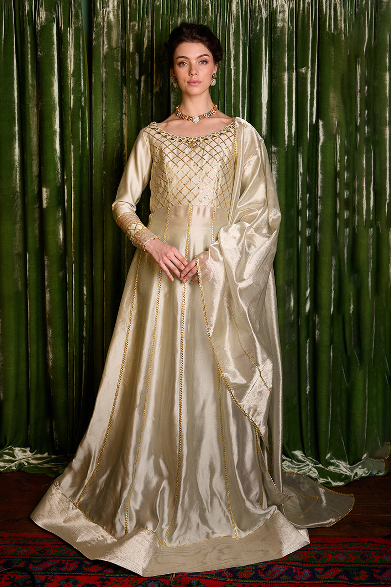 Mushq | Chandni Gota Love It | Lashkara by Mushq - Designer Dress - Type: Ladies Clothes - Available at Libayah - 100% Original