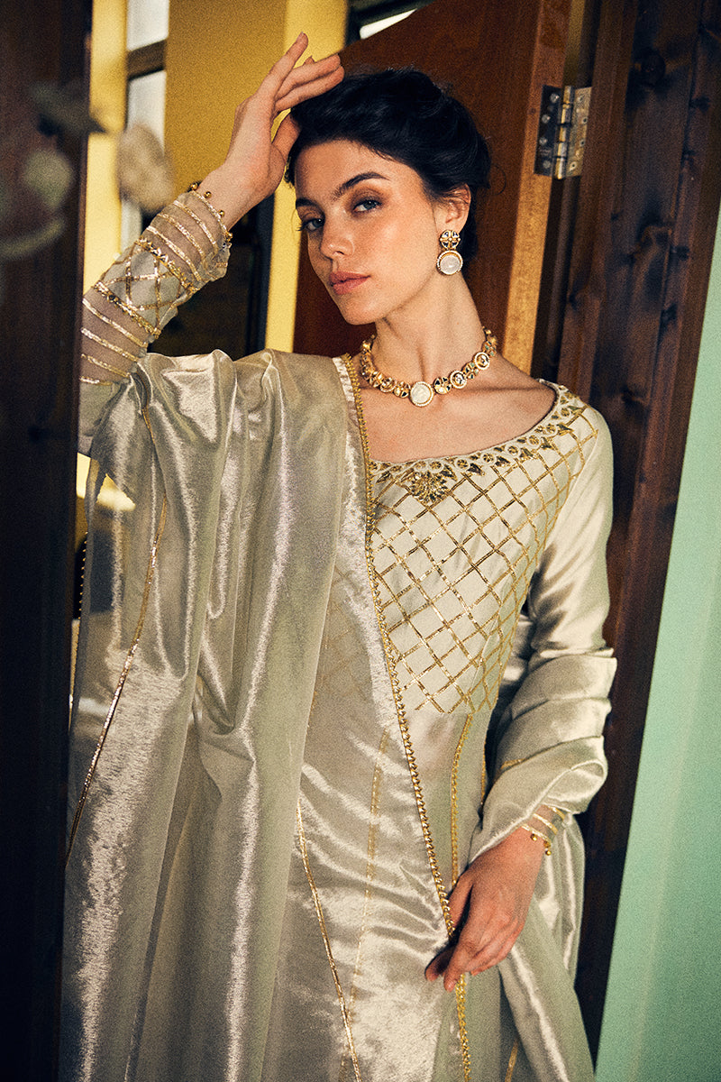 Mushq | Chandni Gota Love It | Lashkara by Mushq - Designer Dress - Type: Ladies Clothes - Available at Libayah - 100% Original