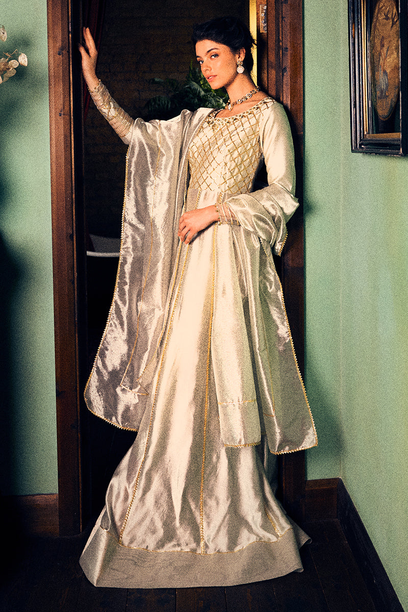 Mushq | Chandni Gota Love It | Lashkara by Mushq - Designer Dress - Type: Ladies Clothes - Available at Libayah - 100% Original
