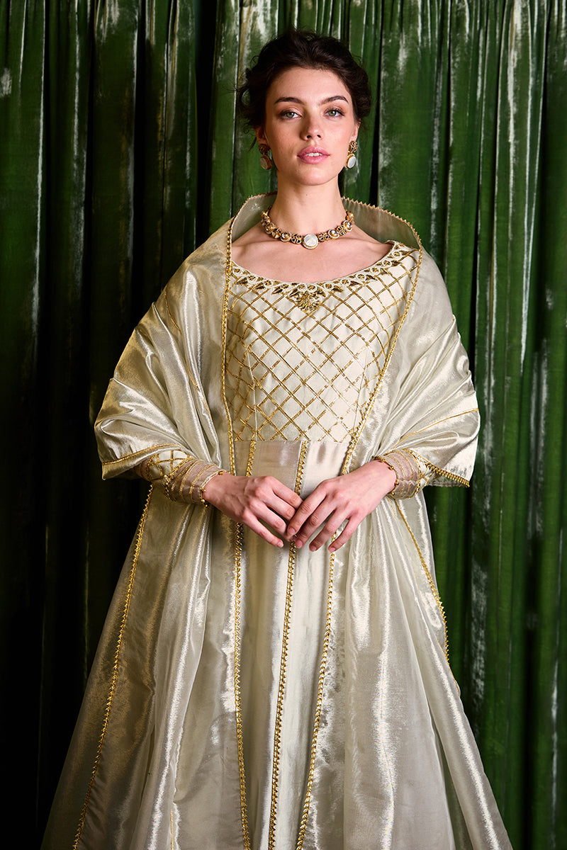 Mushq | Chandni Gota Love It | Lashkara by Mushq - Designer Dress - Type: Ladies Clothes - Available at Libayah - 100% Original