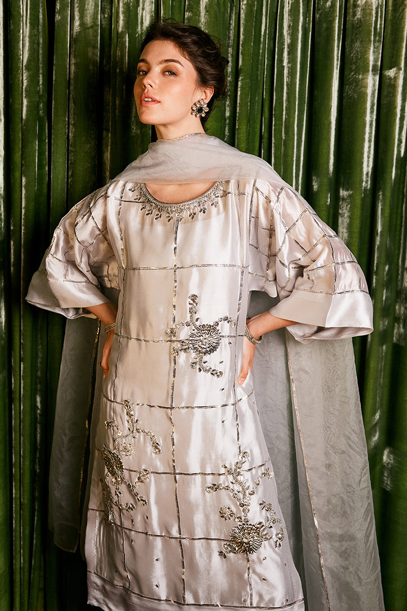 Mushq | Chandni Gota Love It | Chambeeli by Mushq - Designer Dress - Type: Ladies Clothes - Available at Libayah - 100% Original
