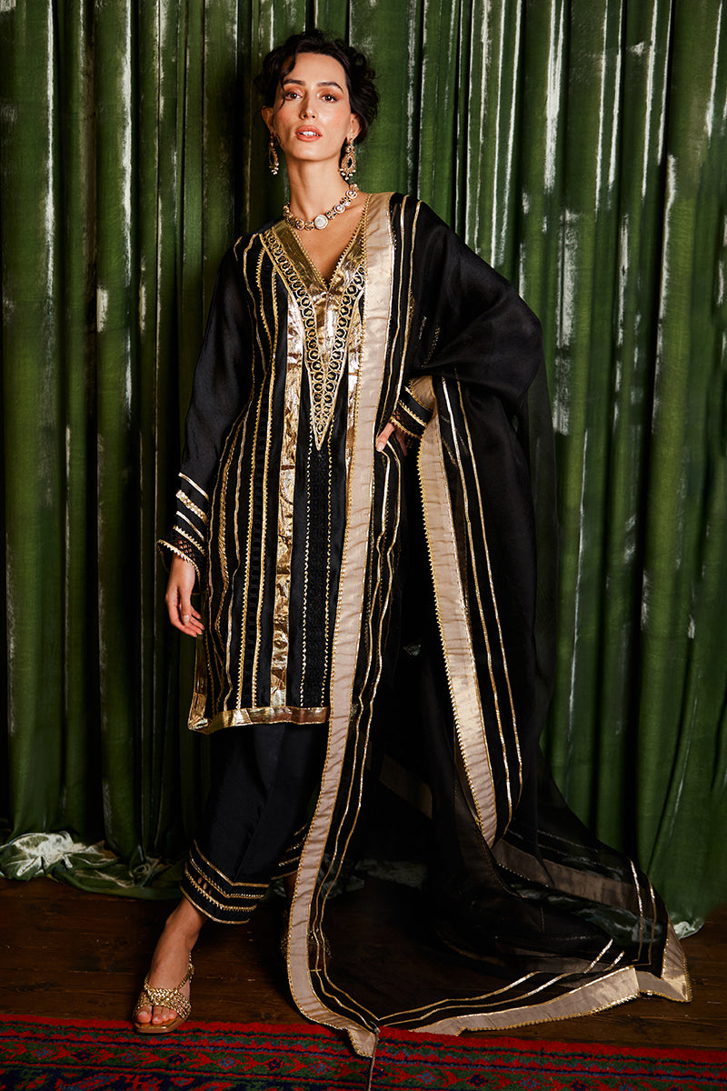 Mushq | Chandni Gota Love It | Koyal by Mushq - Designer Dress - Type: Ladies Clothes - Available at Libayah - 100% Original