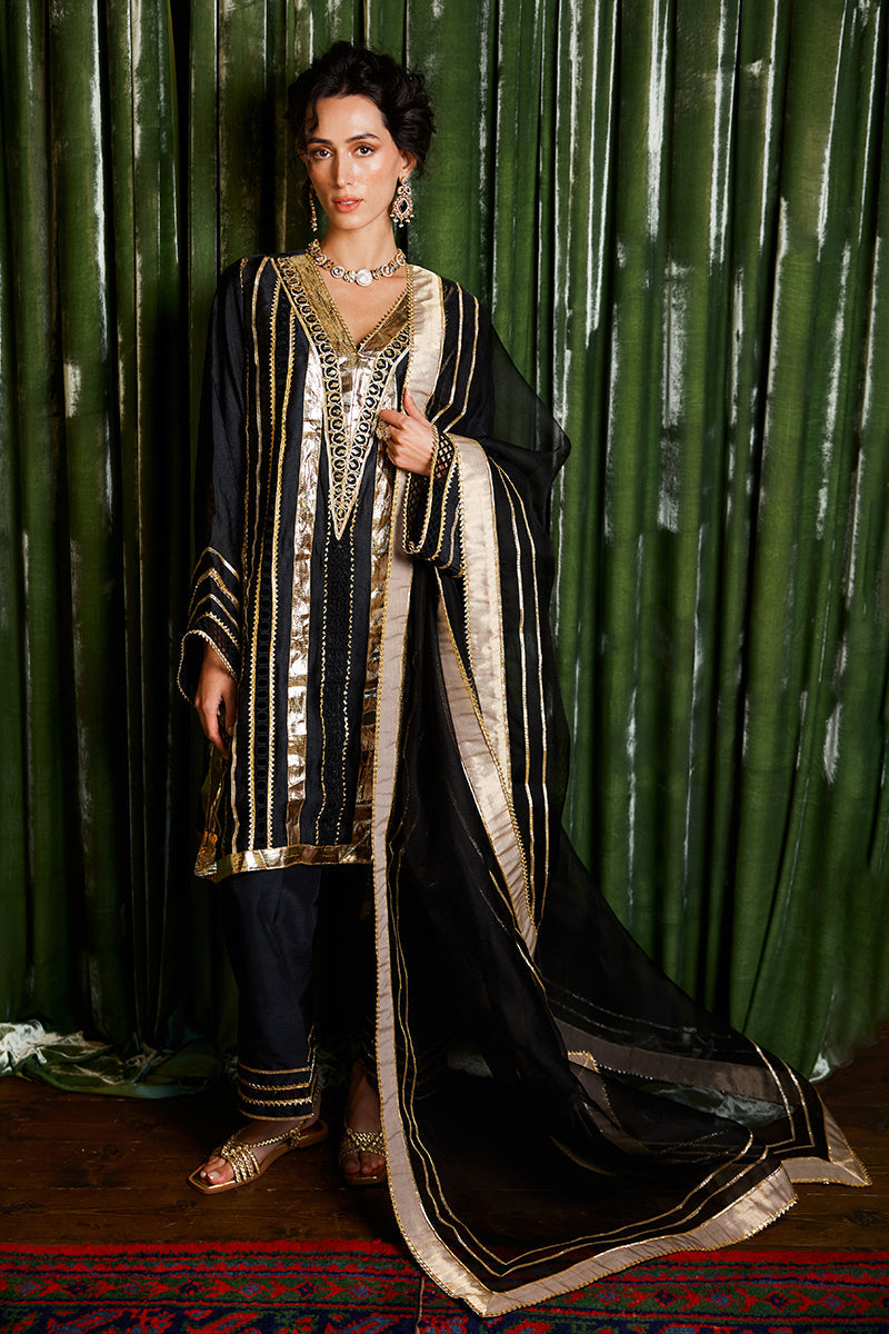 Mushq | Chandni Gota Love It | Koyal by Mushq - Designer Dress - Type: Ladies Clothes - Available at Libayah - 100% Original