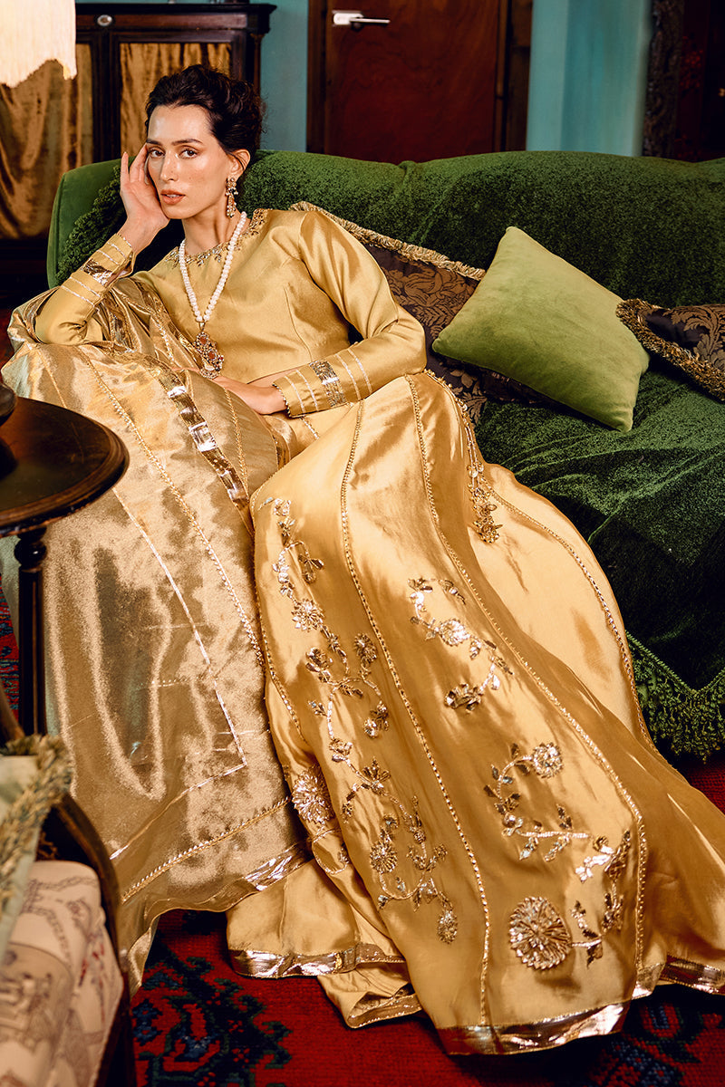 Mushq | Chandni Gota Love It | Suraj Mukhi by Mushq - Designer Dress - Type: Ladies Clothes - Available at Libayah - 100% Original