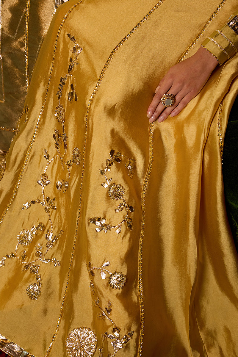 Mushq | Chandni Gota Love It | Suraj Mukhi by Mushq - Designer Dress - Type: Ladies Clothes - Available at Libayah - 100% Original