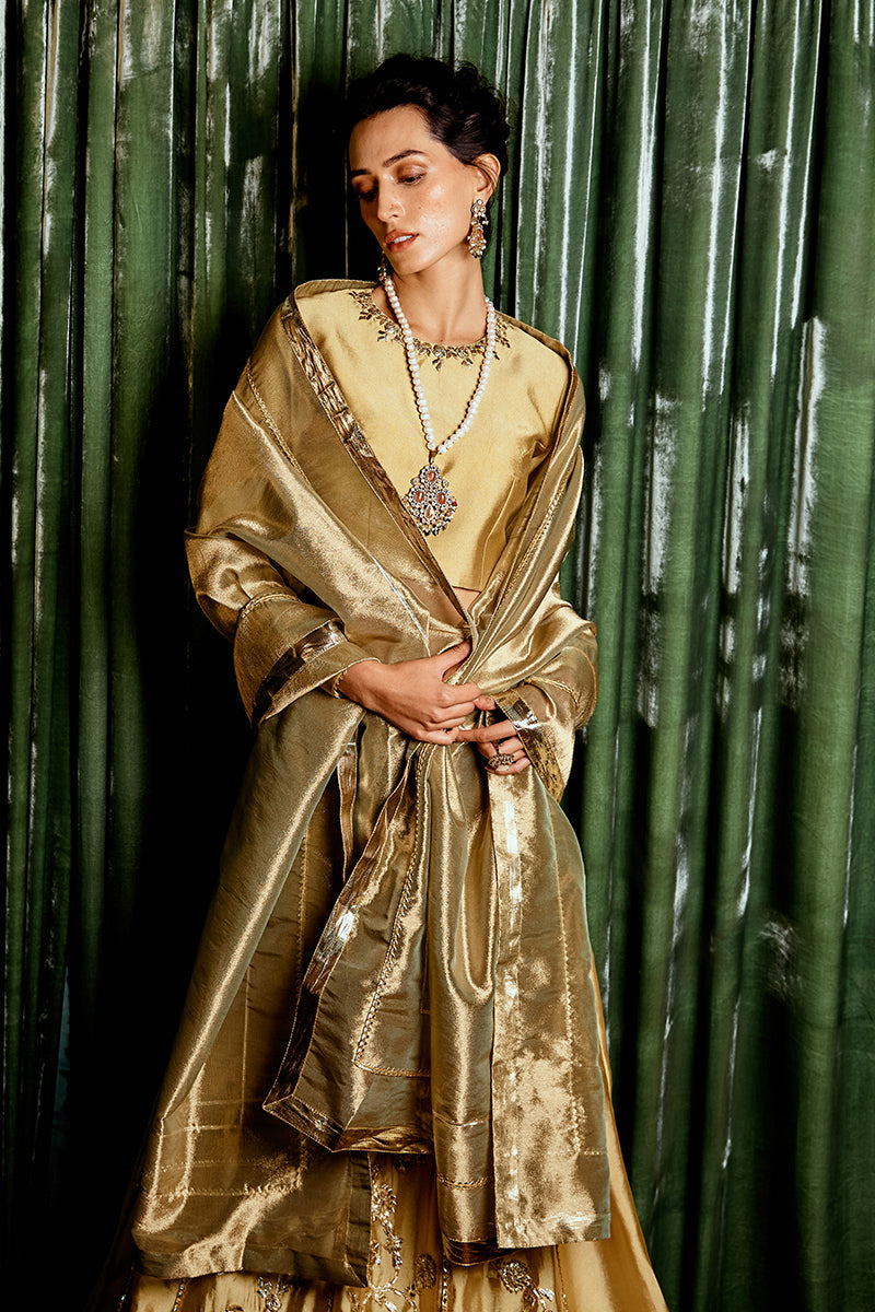 Mushq | Chandni Gota Love It | Suraj Mukhi by Mushq - Designer Dress - Type: Ladies Clothes - Available at Libayah - 100% Original
