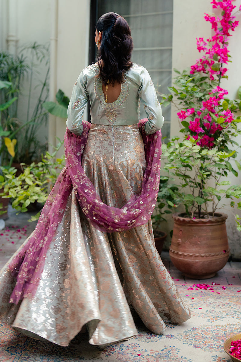 Mushq | Sunehri Resham Edit | ZIMA by Mushq - Designer Dress - Type: Ladies Clothes - Available at Libayah - 100% Original