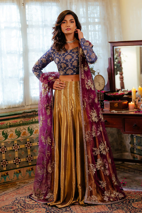 Mushq | Sunehri Resham Edit | MEENA by Mushq - Designer Dress - Type: Ladies Clothes - Available at Libayah - 100% Original