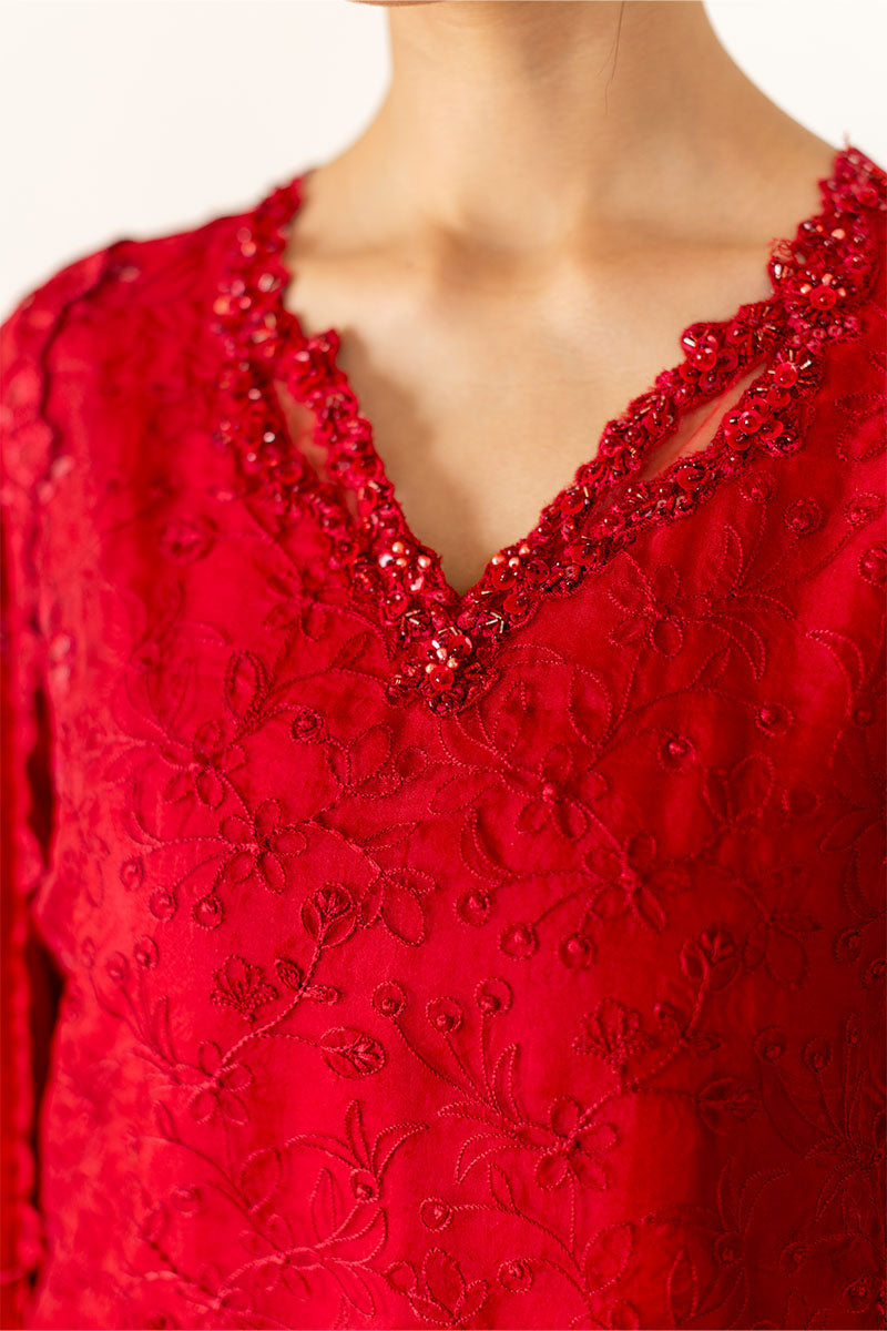 Mushq | Zarminay Luxury Pret | Rubea by Mushq - Designer Dress  - Type : Ladies Clothes - Available at Libayah - 100% Original 