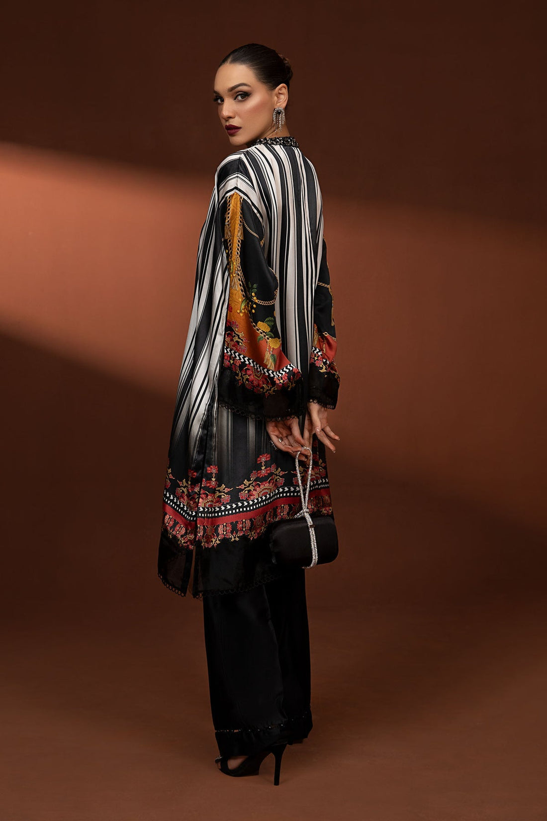 Maria B | Silk Collection 24 | MPS-PF24-01 by Maria B - Designer Dress - Type: Luxury - Available at Libayah - 100% Original