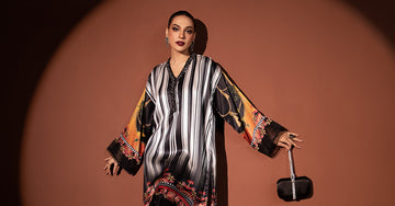 Maria B | Silk Collection 24 | MPS-PF24-01 by Maria B - Designer Dress - Type: Luxury - Available at Libayah - 100% Original
