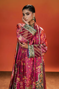 Maria B | Luxury Pret Pre Fall | MPS-EF26-01R1-Pink and Orange by Maria B - Designer Dress  - Type : Ladies Clothes - Available at Libayah - 100% Original 