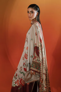 Maria B | Silk Prints | Satin Silk Suit SS-02 by Maria B - Designer Dress  - Type : Ladies Clothes - Available at Libayah - 100% Original 