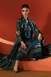 Maria B | Luxury Pret Pre Fall | MPS-EF26-05R1-Teal by Maria B - Designer Dress  - Type : Ladies Clothes - Available at Libayah - 100% Original 