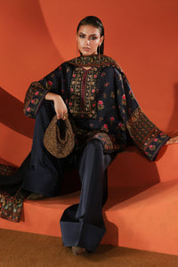 Maria B | Luxury Pret Pre Fall | MPS-EF26-07R1-Blue by Maria B - Designer Dress  - Type : Ladies Clothes - Available at Libayah - 100% Original 