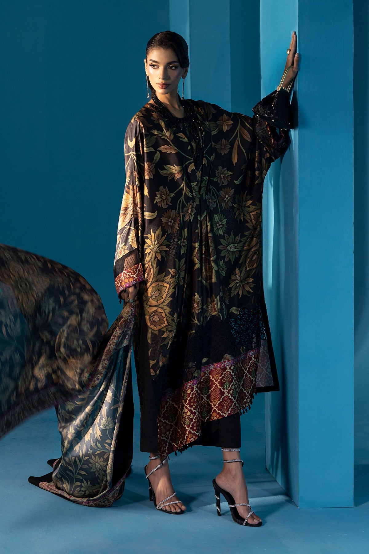 Maria B | Pre fall Dresses |  MPS-W25-07 B by Maria B - Designer Dress  - Type : Ladies Clothes - Available at Libayah - 100% Original 