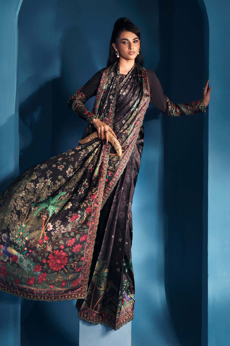 Maria B | Pre fall Dresses | MPS-W25-01 C by Maria B - Designer Dress  - Type : Ladies Clothes - Available at Libayah - 100% Original 