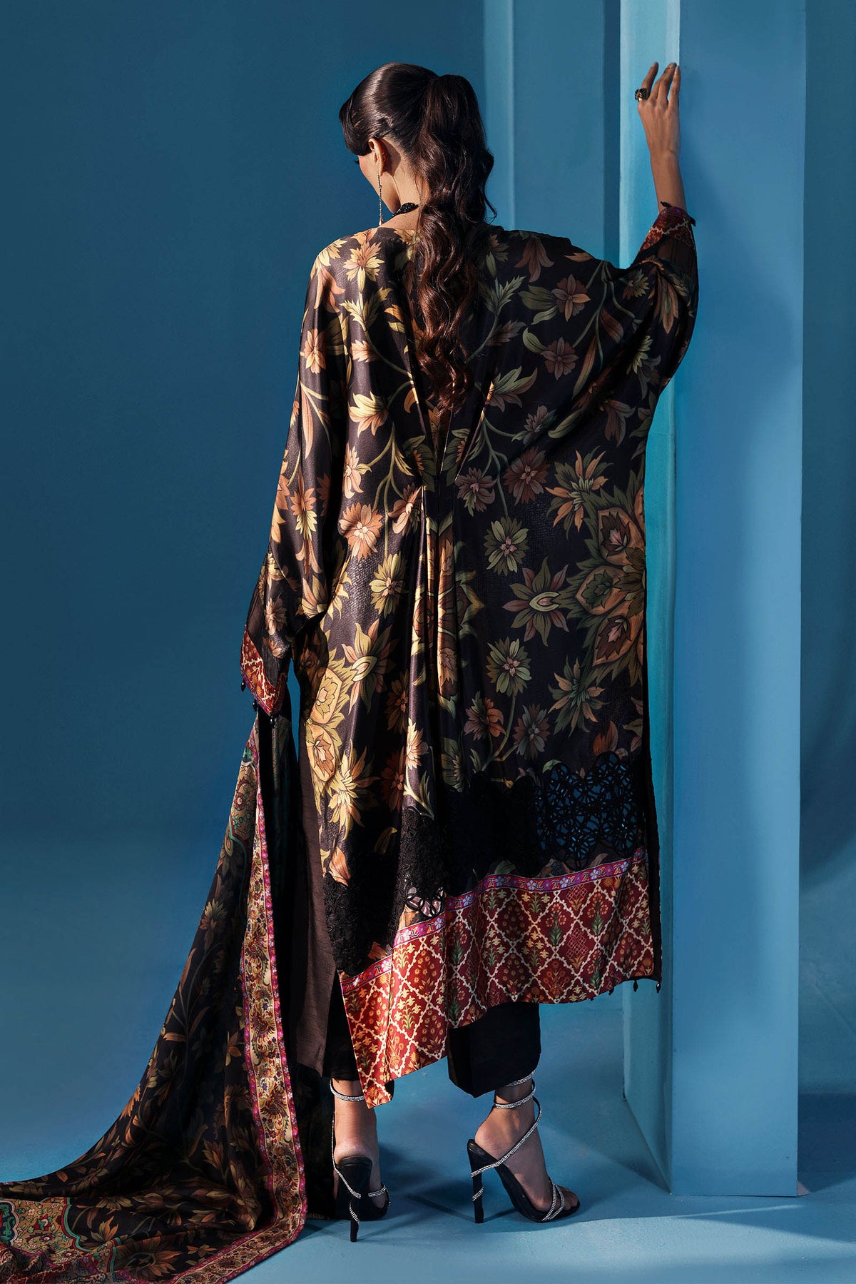 Maria B | Pre fall Dresses |  MPS-W25-07 B by Maria B - Designer Dress  - Type : Ladies Clothes - Available at Libayah - 100% Original 