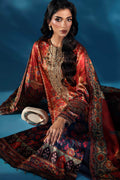 Maria B | Pre fall Dresses |  MPS-W25-08 R by Maria B - Designer Dress  - Type : Ladies Clothes - Available at Libayah - 100% Original 