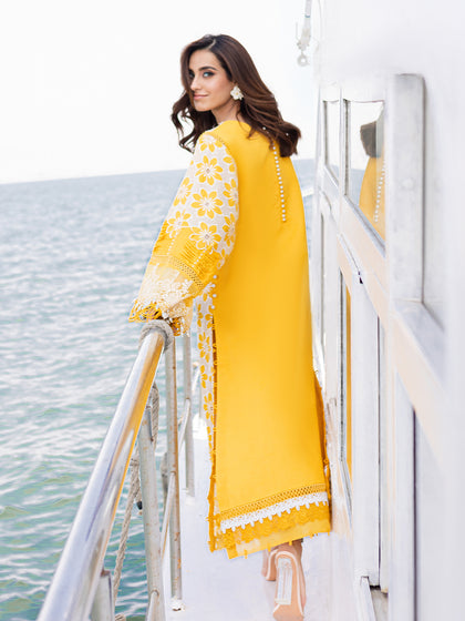 Parishay | Monaco Luxury Lawn 25 | MS-02 by Parishay - Designer Dress - Type: Ladies Clothes - Available at Libayah - 100% Original