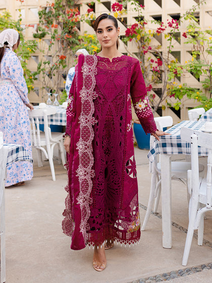 Parishay | Monaco Luxury Lawn 25 | MS-03 by Parishay - Designer Dress - Type: Ladies Clothes - Available at Libayah - 100% Original