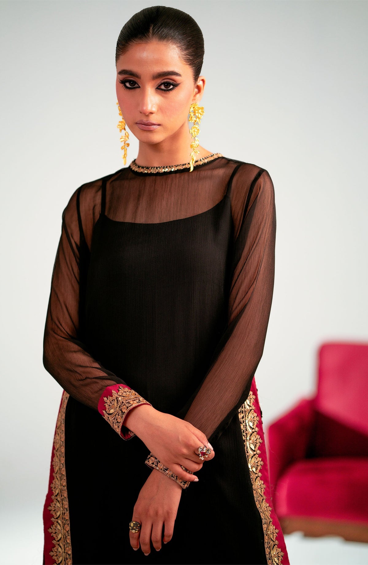 Maryum N Maria | Luxury Pret 24 | ADELINE - MS-24201 by Maryum N Maria - Designer Dress - Type: Luxury - Available at Libayah - 100% Original