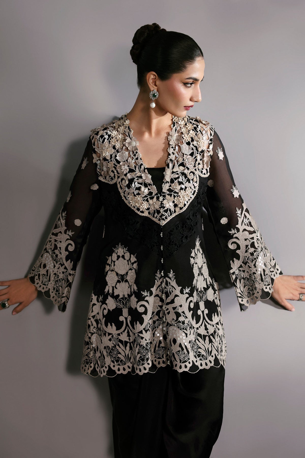 Maria B | M -Signature | Ravenne by Maria B - Designer Dress  - Type : Ladies Clothes - Available at Libayah - 100% Original 