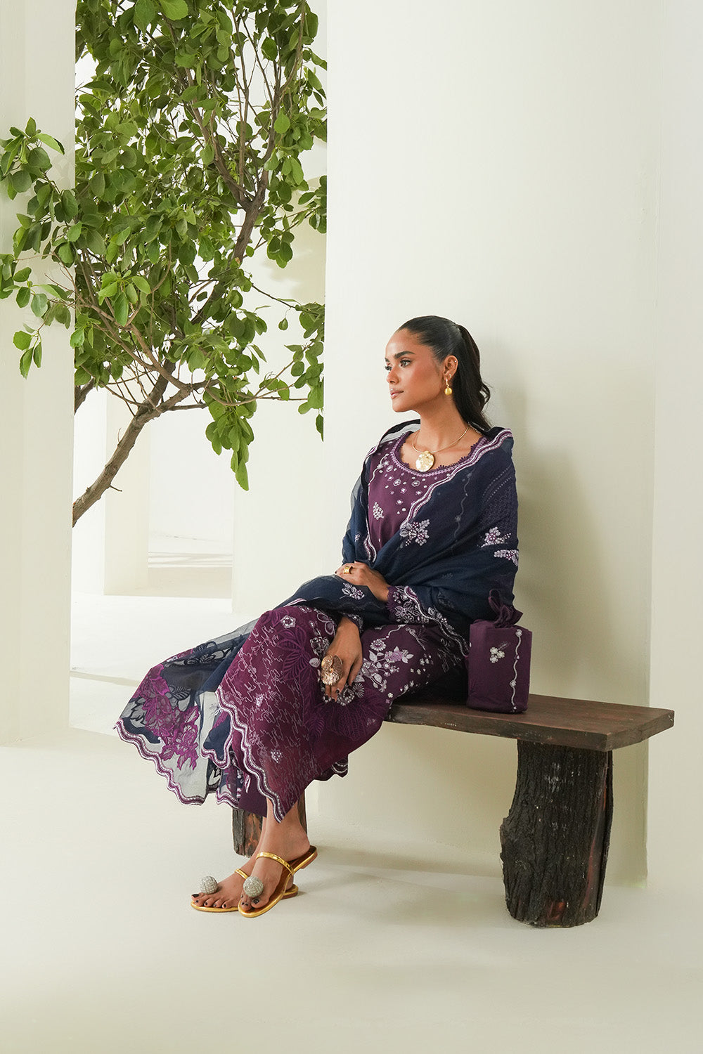 Maryum N Maria | Soiree Lawn | Sweet Pea by Maryum N Maria - Designer Dress - Type: Ladies Clothes - Available at Libayah - 100% Original