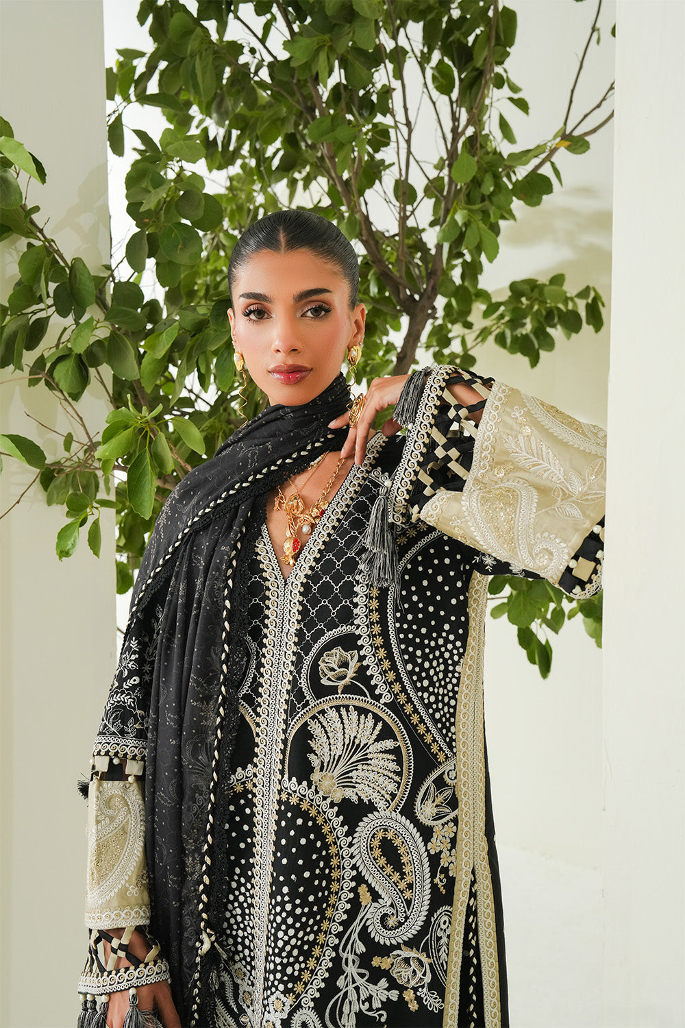 Maryum N Maria | Soiree Lawn |Mirage by Maryam N Maria - Designer Dress - Type: Ladies Clothes - Available at Libayah - 100% Original