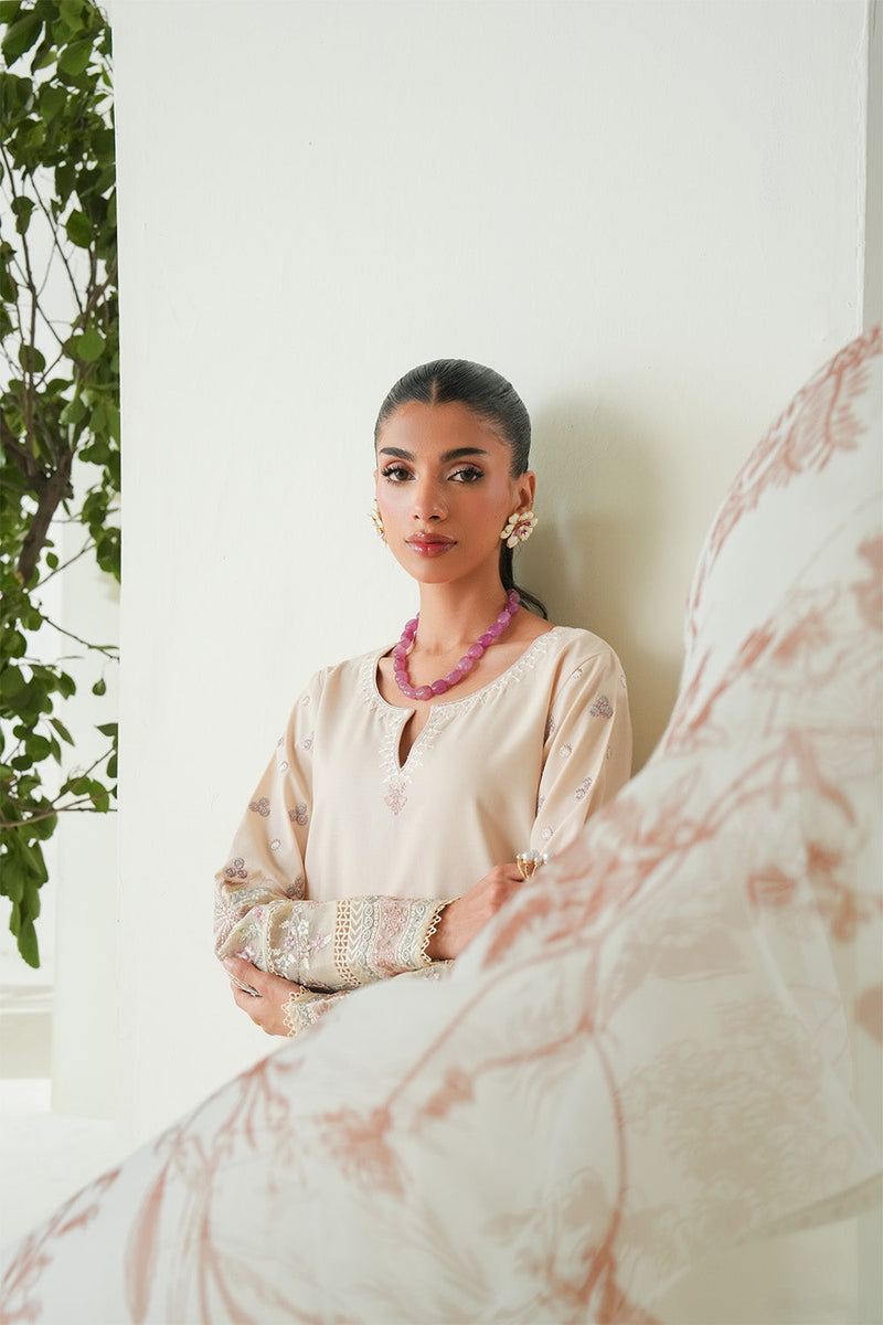 Maryum N Maria | Soiree Lawn | Shore by Maryum N Maria - Designer Dress - Type: Ladies Clothes - Available at Libayah - 100% Original