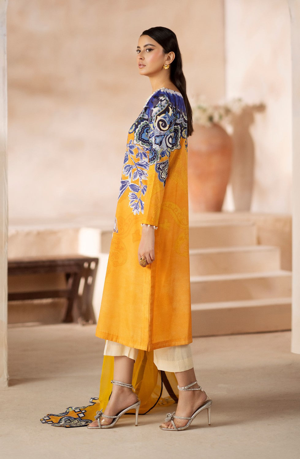 Maryum N Maria | Zeil Winter | RIYA - MS40099 by Maryam N Maria - Designer Dress - Type: Ladies Clothes - Available at Libayah - 100% Original