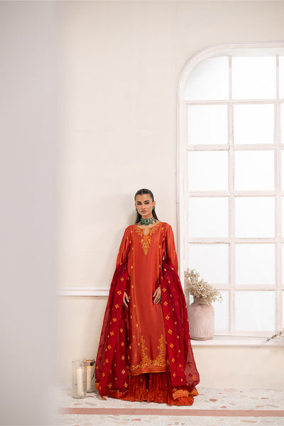 Maryum N Maria | Lumora Edit | GOLD - MS40108 by Maryum N Maria - Designer Dress  - Type : Ladies Clothes - Available at Libayah - 100% Original 