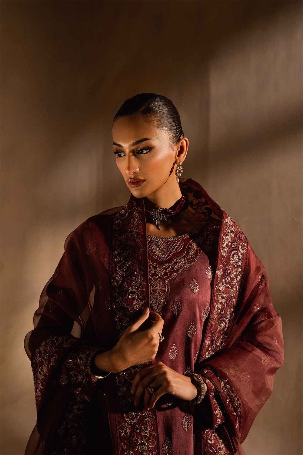 Maryum N Maria | Dhahab 25 | AMBROSE - MS50256 by Maryam N Maria - Designer Dress - Type: Ladies Clothes - Available at Libayah - 100% Original