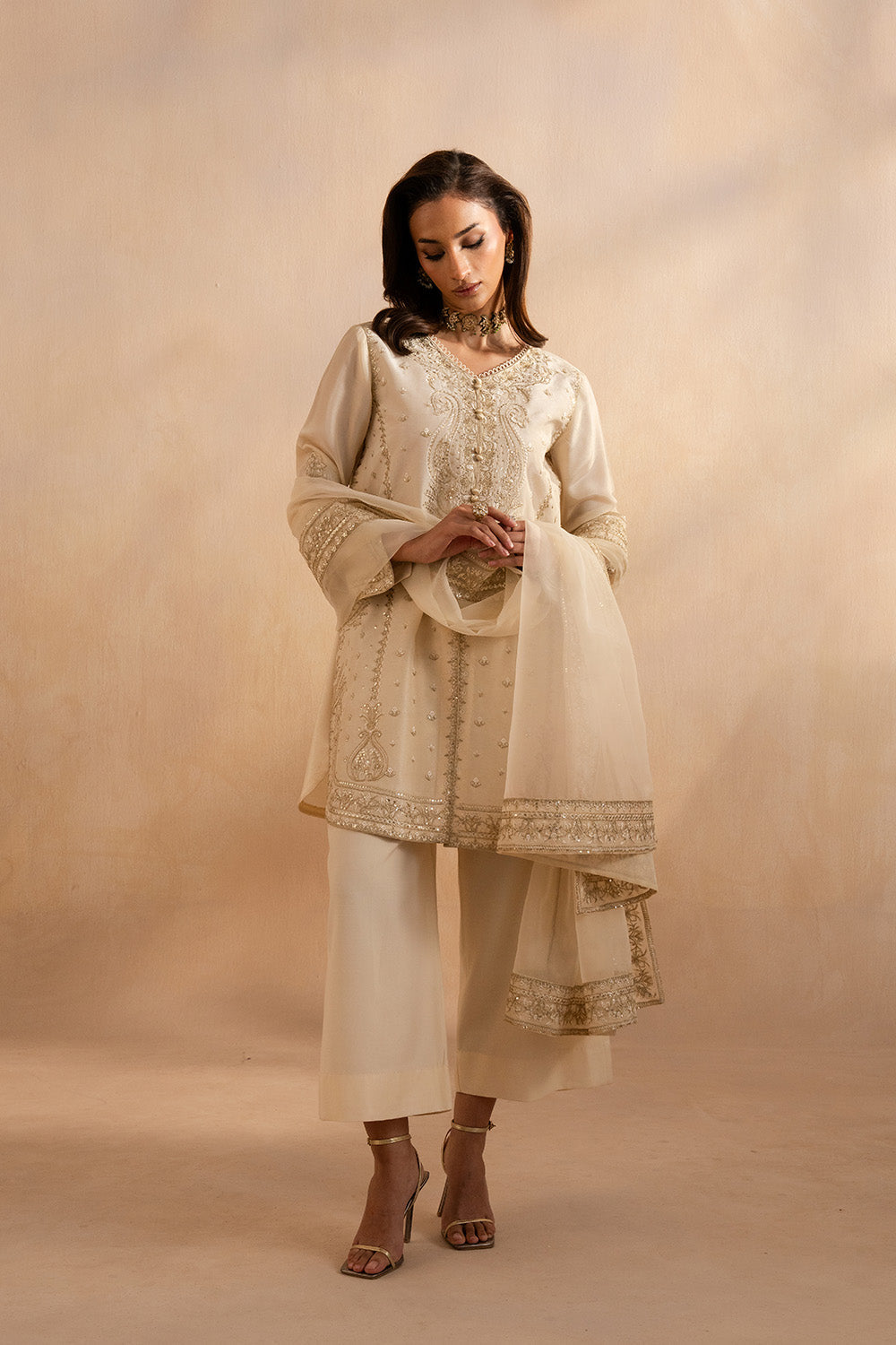 Maryum N Maria | Dhahab 25 | ALICE - MS50258 by Maryam N Maria - Designer Dress - Type: Ladies Clothes - Available at Libayah - 100% Original