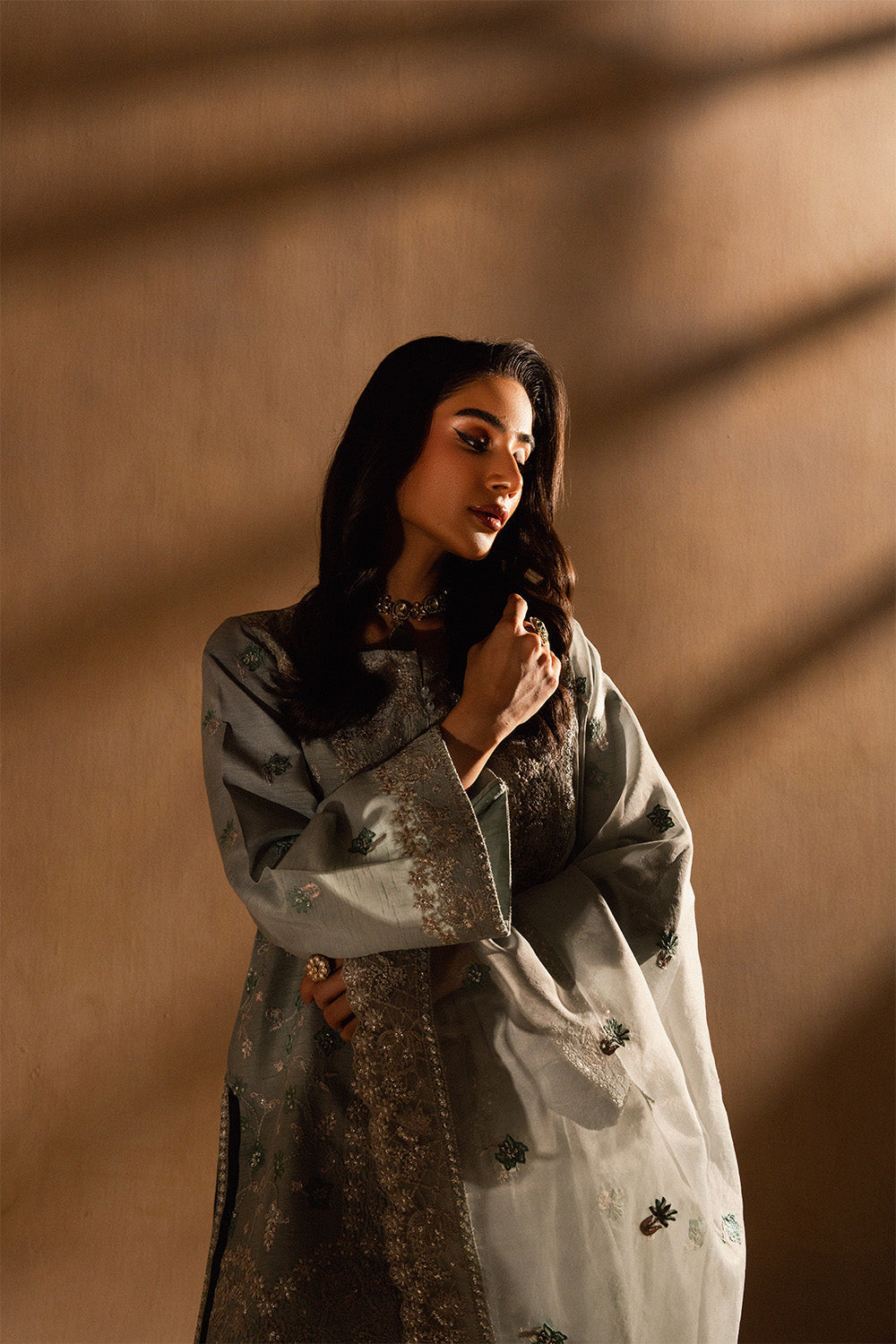 Maryum N Maria | Dhahab 25 | EVELYN - MS50268 by Maryam N Maria - Designer Dress - Type: Ladies Clothes - Available at Libayah - 100% Original